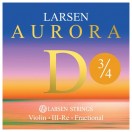 Larsen Aurora Violin D String, 3/4 Size, Medium