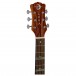 Luna High Tide Koa GC Electro Acoustic Left Handed, Satin Natural headstock
