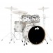 PDP Concept Maple 4pc Shell pakiet, Pearlescent White