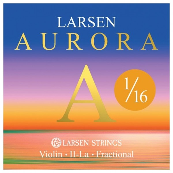 Larsen Aurora Violin A String, 1/16 Size, Medium