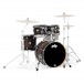 PDP Concept Maple 4pc Shell Pack, Satin Charcoal Burst