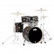 PDP Concept Maple 4pc Shell pakiet, Satin Charcoal Burst