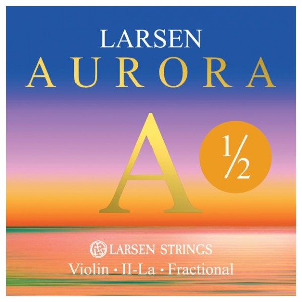 Larsen Aurora Violin A String, 1/2 Size, Medium