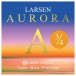 Larsen Aurora Violin A String, 3/4 Size, Medium