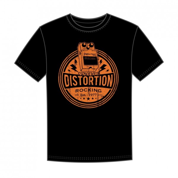 Boss DS-1 Distortion Pedal T-Shirt - Extra Large - Front View