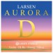 Larsen Aurora Violin D String, Silver Wound, 4/4 Size, Heavy