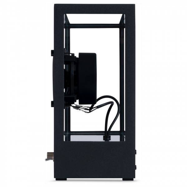 Transparent STS-B Small Speaker, Black - Side