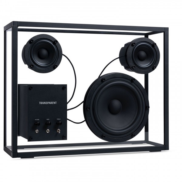 TRANSPARENT SPEAKER　TS-B Transparent Speaker – Teak New York