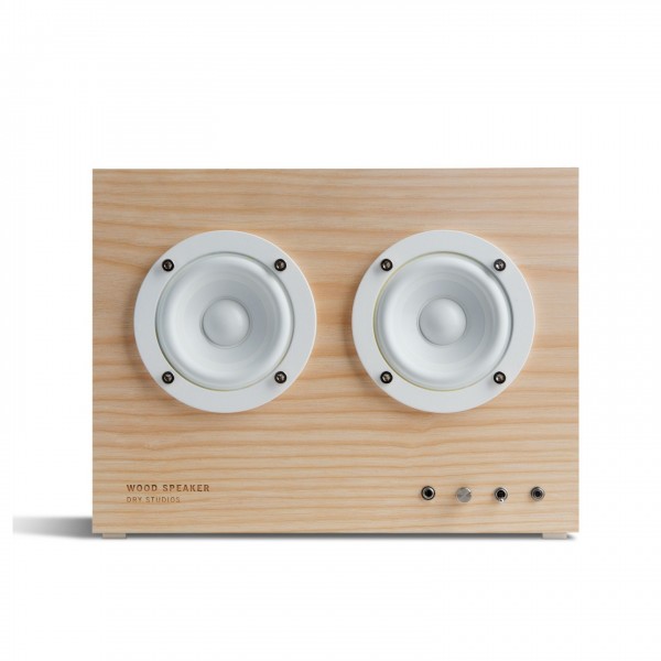 Transparent Wood Speaker - Front View