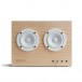 Transparent Wood Speaker - Front View