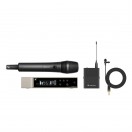 Sennheiser EW-D Dual Wireless System with ME2 and 835-S, U1/5 Band
