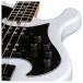 Dean Hillsboro Select Bass, Satin White controls