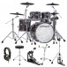 Roland VAD-706 Electronic Drum Kit, Gloss Ebony with Accessory Pack