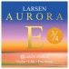 Larsen Aurora Violin E String, 3/4 Size, Medium