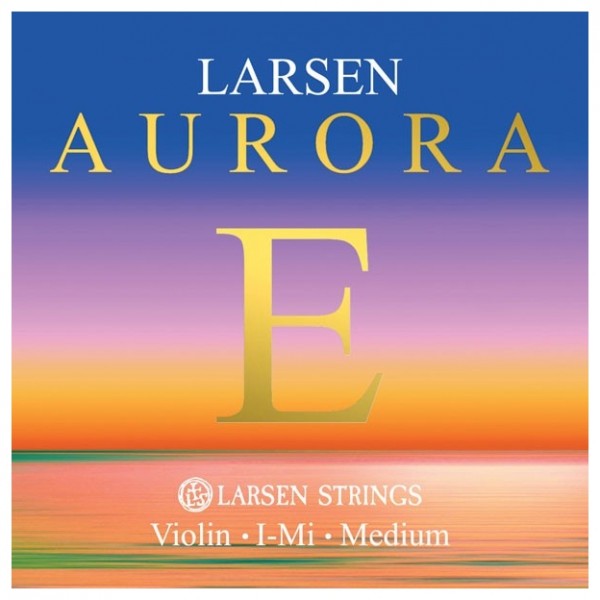 Larsen Aurora Violin E String, 4/4 Size, Medium