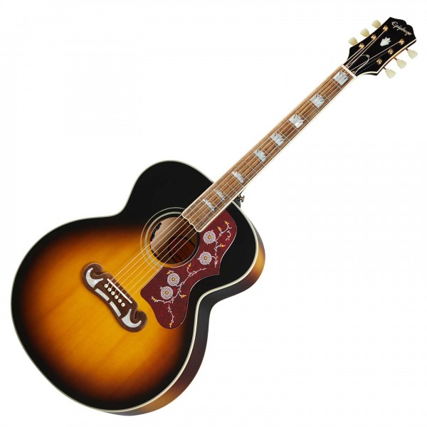 Epiphone Masterbilt J-200 Electro Acoustic, Aged Vintage Sunburst