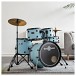 BDK-1 Fusion Drum Kit by Gear4music, Pastel Blue