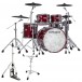 Roland VAD-706 Electronic Drum Kit, Gloss Cherry with Hardware Pack