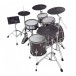 Roland VAD-706 Electronic Drum Kit, Gloss Ebony with Hardware Pack