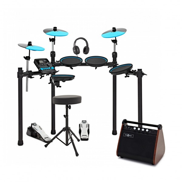 DD500BL Digital Drum Kit with Stool and Headphones