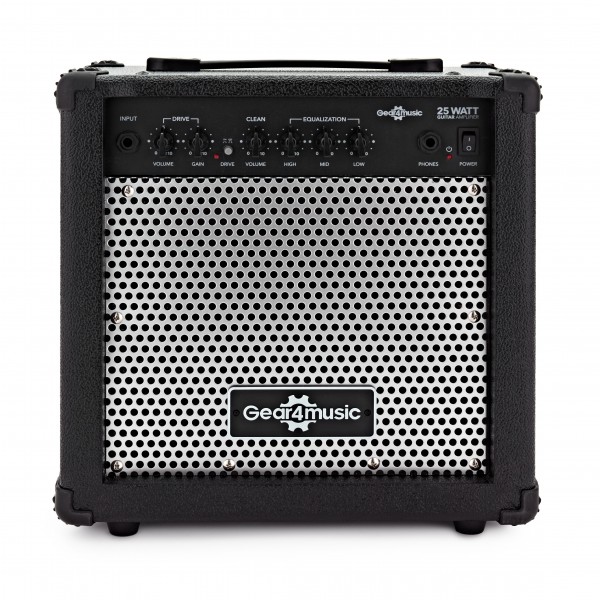25W Electric Guitar Amp by Gear4music