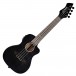 Ortega Horizon Series Concert Ukulele, Satin Black - Front View