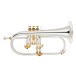 Odyssey OFG1300SG Flugel Horn, Silver and Gold