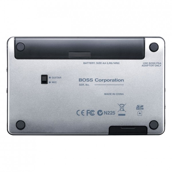 Boss Micro BR BR-80 Digital Recorder with Headphones at
