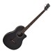 Roundback Electro Acoustic Bass Guitar by Gear4music, Black