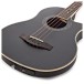 Roundback Electro Acoustic Bass Guitar by Gear4music, Black