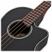Roundback Electro Acoustic Bass Guitar + 35W Amp Pack, Black