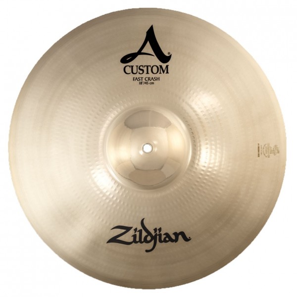 Zildjian A Custom 18'' Fast Crash Cymbal, Brilliant Finish