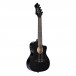 Ortega Horizon Series Concert Ukulele, Satin Black - Right