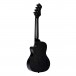 Ortega Horizon Series Concert Ukulele, Satin Black - Back Left