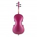 Student 3/4 Size Cello with Case by Gear4music, Purple