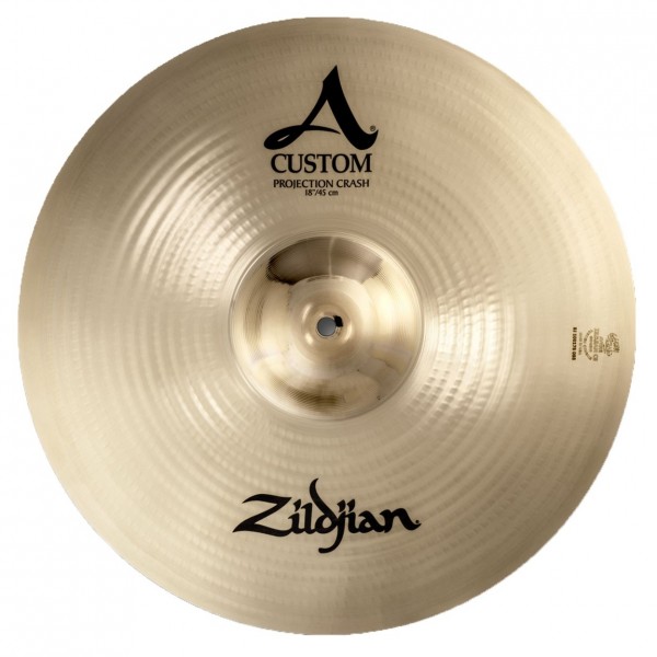 Zildjian A Custom 18'' Projection Crash Cymbal, Brilliant Finish