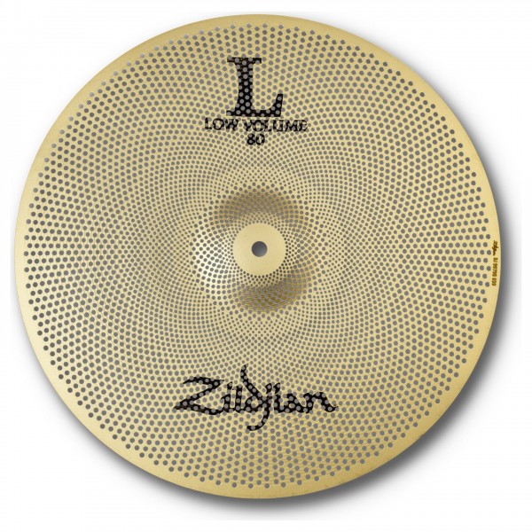 Zildjian L80 Low Volume 16" Crash Cymbal Top