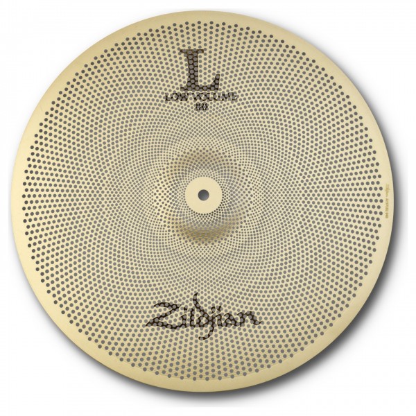 Zildjian L80 Low Volume 18" Crash Ride Cymbal Top