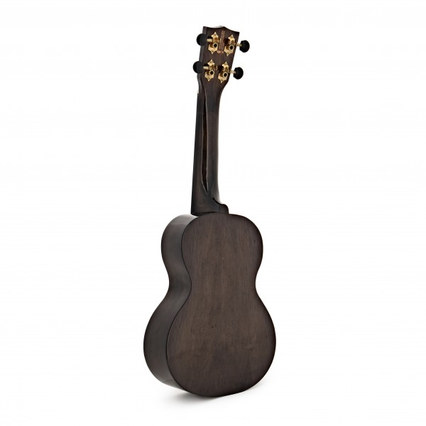Mahalo Hano Concert Ukulele, Trans Black Finish