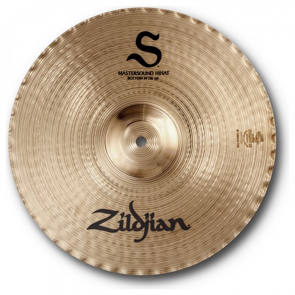 Zildjian S Family 14" Mastersound Hi-hats Bottom