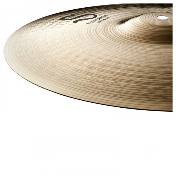 Zildjian S Family 14" Thin Crash Cymbal Angle