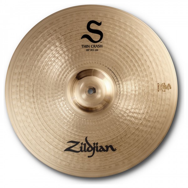 Zildjian S Family 18" Thin Crash Cymbal Top