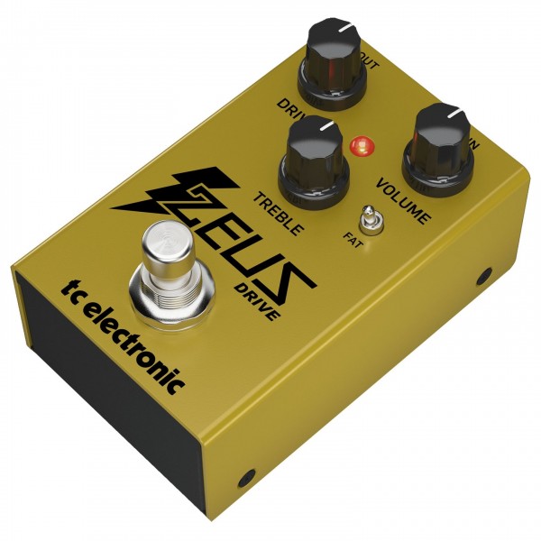 TC Electronic Zeus Drive Overdrive- Angled