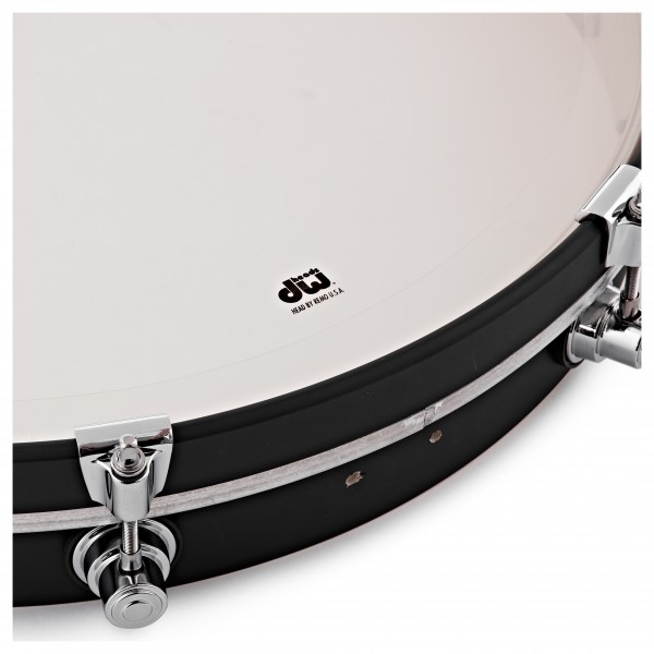 DW Design Series, 20" x 2.5" Pancake Gong Drum, Flat Black