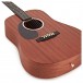 Martin Dreadnought Jr Acoustic Left Handed, Sapele