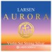 Larsen Aurora Violin String Set, Silver Wound D, 4/4 Size, Heavy
