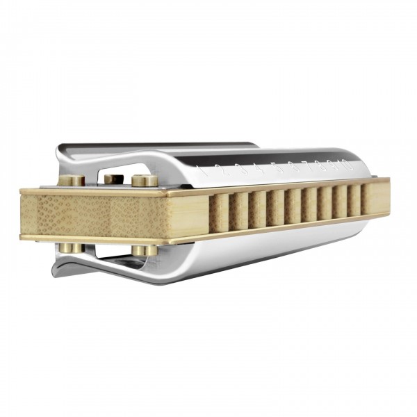 Hohner Marine Band Thunderbird Harmonica, Low Bb - side