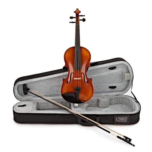 Gewa Maestro 1 Violin Outfit, Carbon Bow, Shaped Case