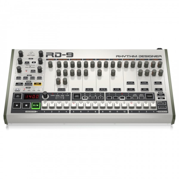 Behringer 909 Drum Machine - Front