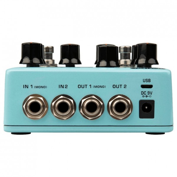 NUX NDD-6 Duotime Dual Delay Engine- Inputs
